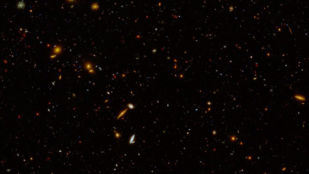It's full of galaxies!