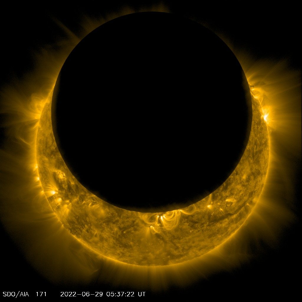 NASA SDO eclipse 20220629-frame
