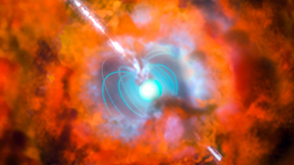 Supernova GRB from a magnetar
